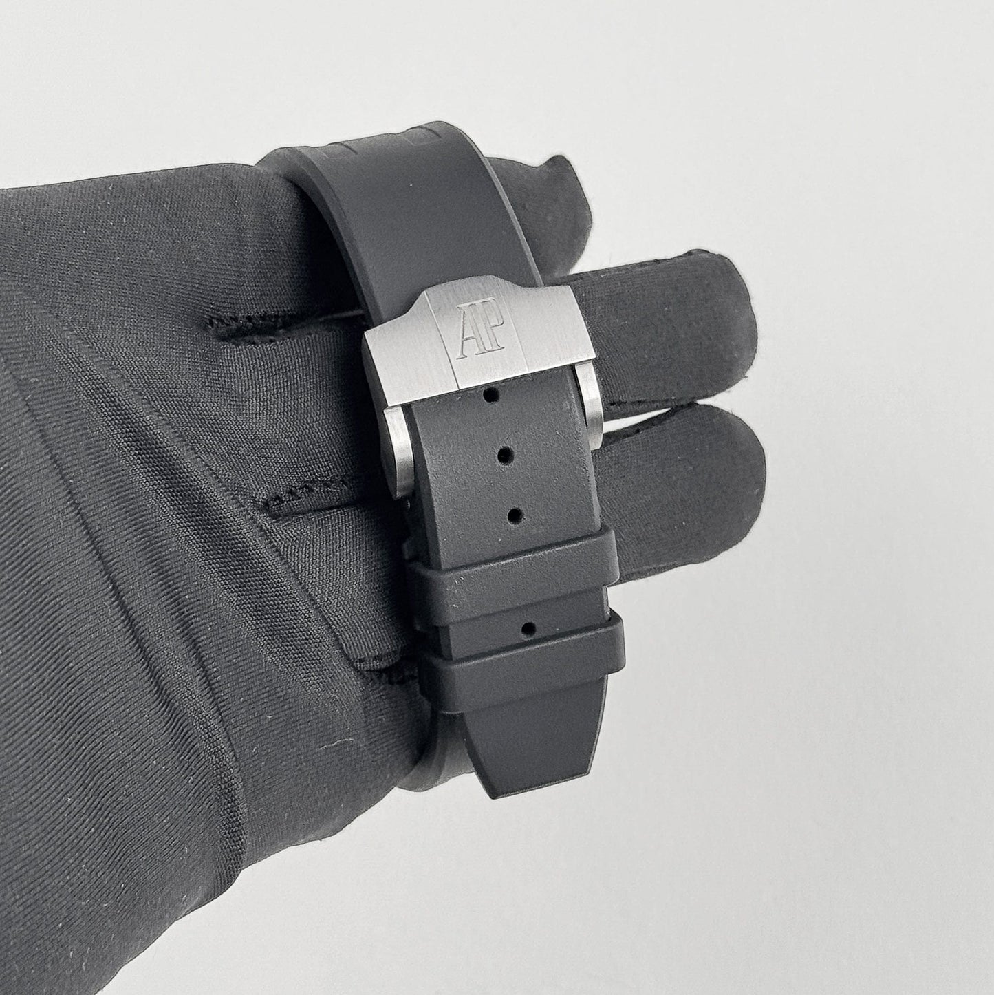 Audemars Piguet Royal Oak Offshore Chronograph 26387IO.OO.D002CA.01 Tourbillon Titanium Openworked Dial Limited Edition of 15 (2015)