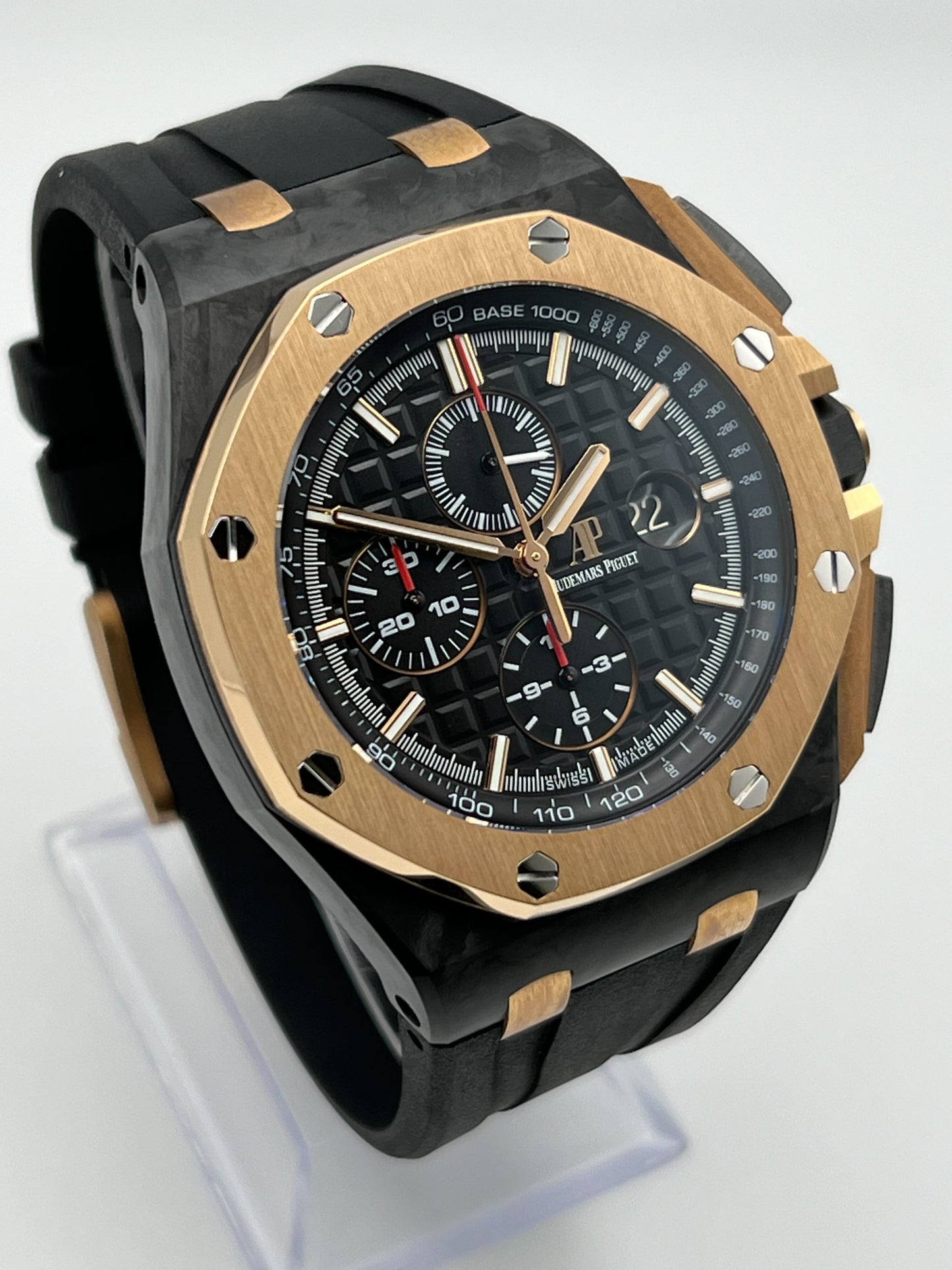Audemars Piguet Royal Oak Offshore 26406FR.OO.A002CA.01 Chronograph 'QE II Cup 2016' Black and Rose Gold Black Dial Limited Edition of 200