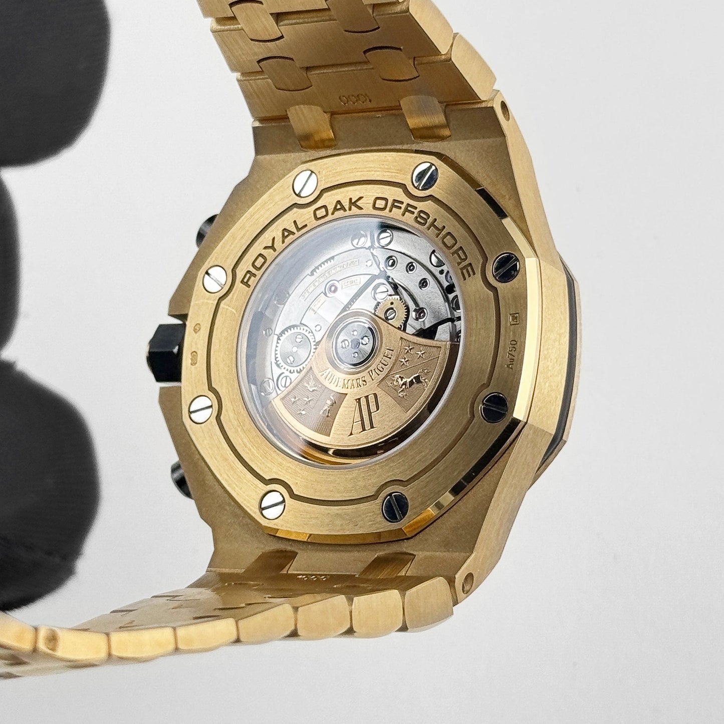Audemars Piguet Royal Oak Offshore Chronograph 26470BA.OO.1000BA.01 Yellow Gold Blue Dial (2017)