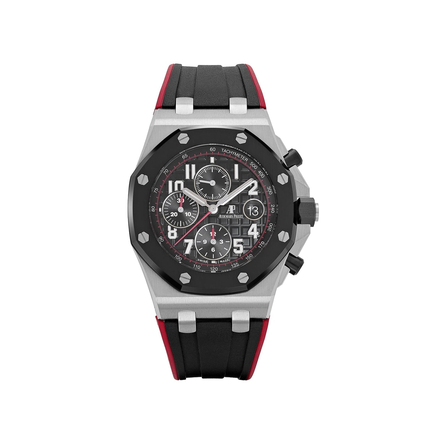 Audemars Piguet Royal Oak Offshore Chronograph 26470SO.OO.A002CA.01 'Vampire' Stainless Steel Black Dial