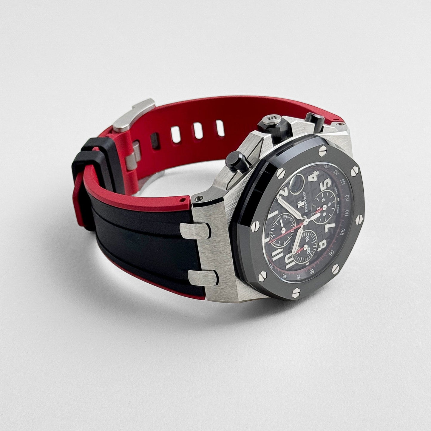 Audemars Piguet Royal Oak Offshore Chronograph 26470SO.OO.A002CA.01 'Vampire' Stainless Steel Black Dial