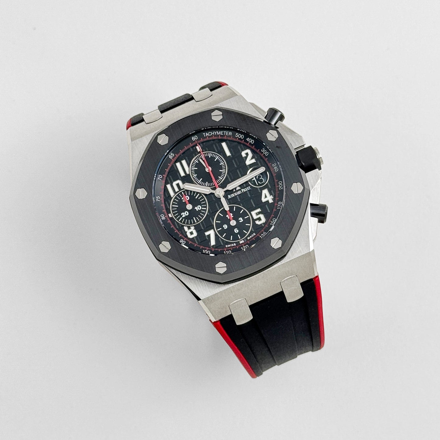 Audemars Piguet Royal Oak Offshore Chronograph 26470SO.OO.A002CA.01 'Vampire' Stainless Steel Black Dial