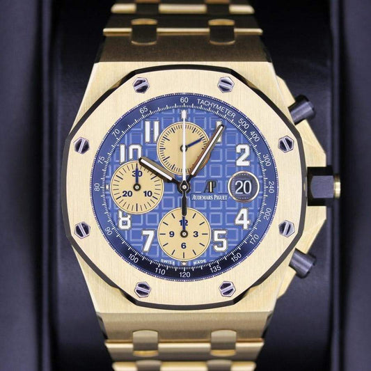 Audemars Piguet Royal Oak Offshore Chronograph 42mm 26470BA Blue Dial Pre-Owned