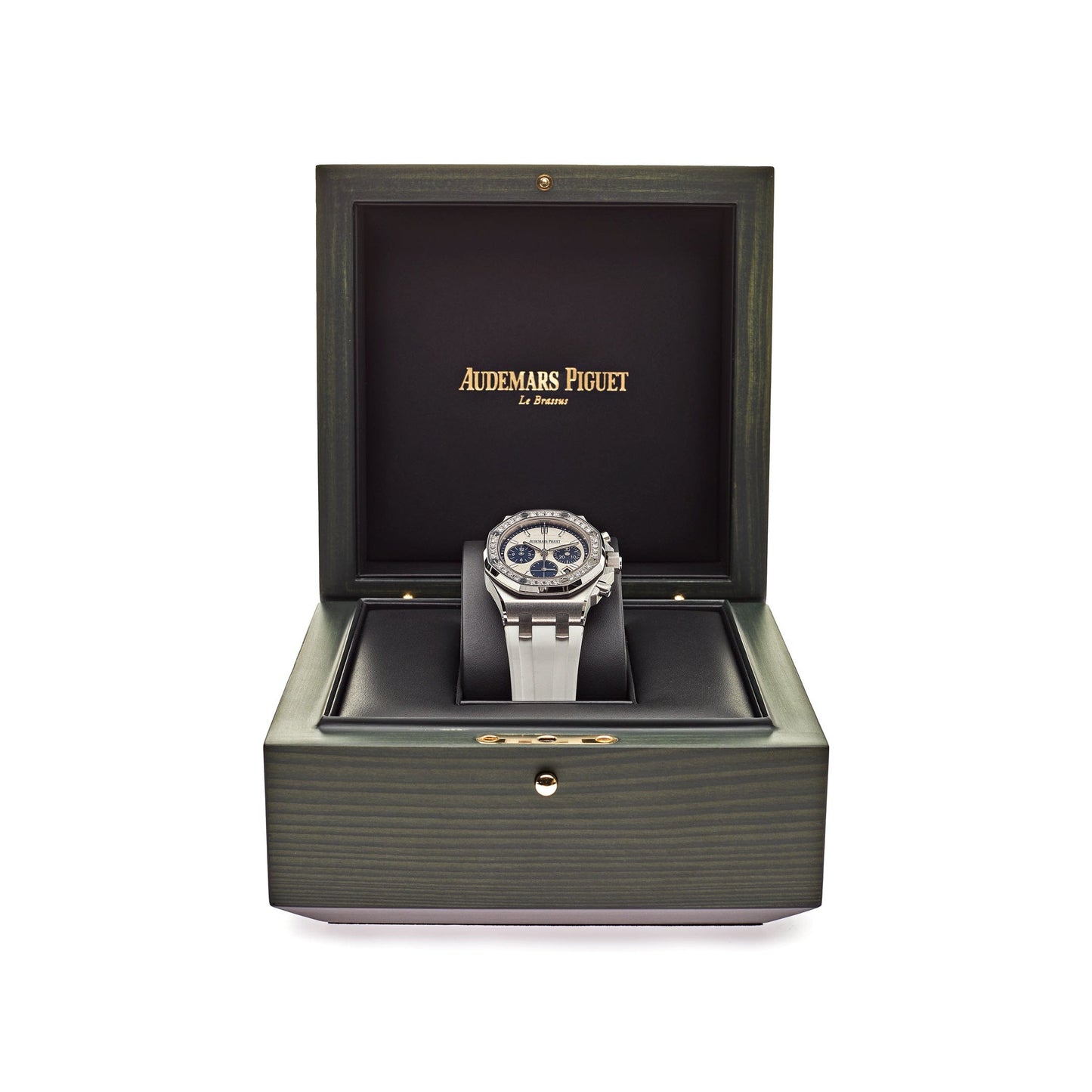 Audemars Piguet Royal Oak Offshore 26231ST.ZZ.D010CA.01.A Chronograph Stainless Steel Silver Dial Diamond Bezel (2022)