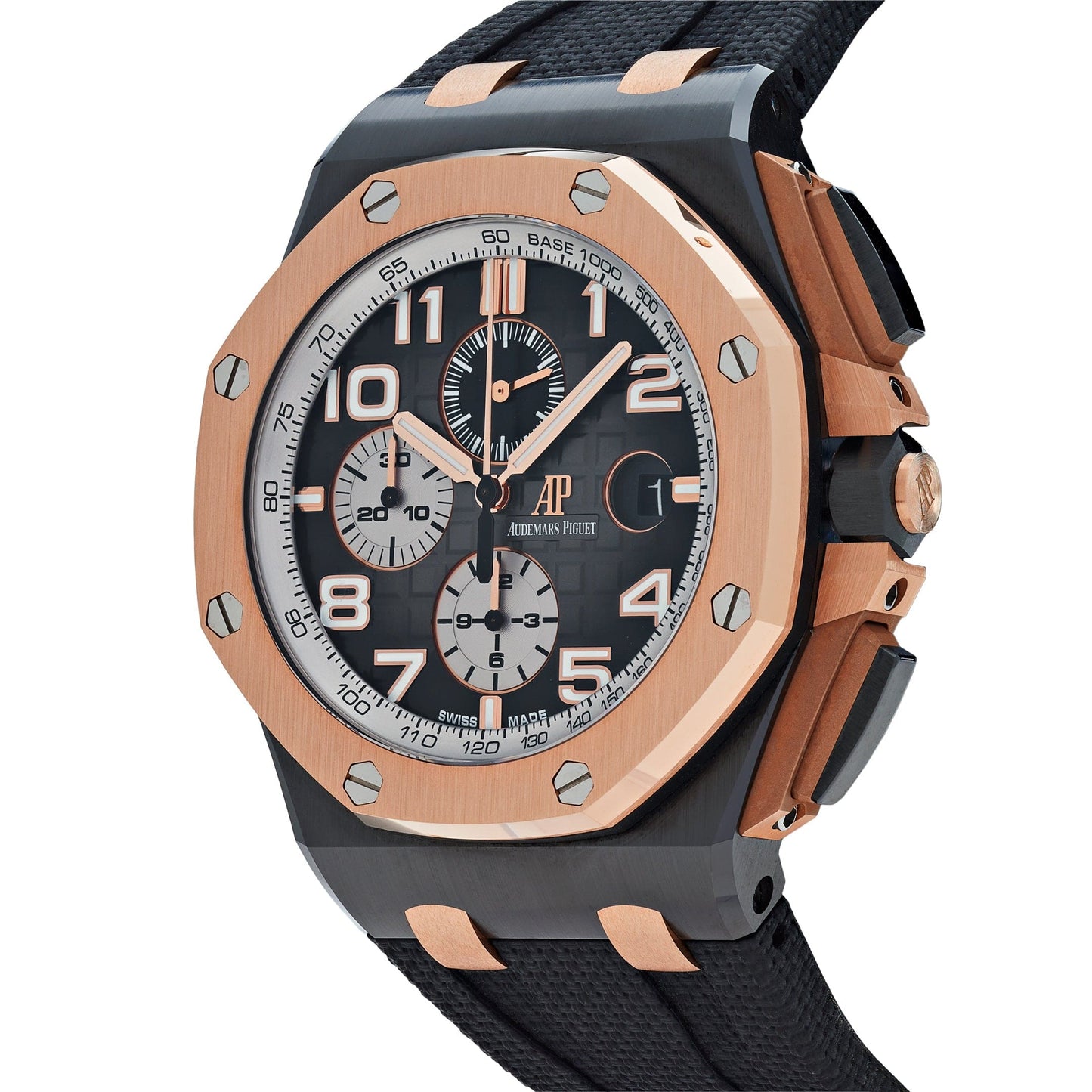 Audemars Piguet Royal Oak Offshore 26405NR.OO.A002CA.01 Selfwinding Chronograph Smoked Grey Dial