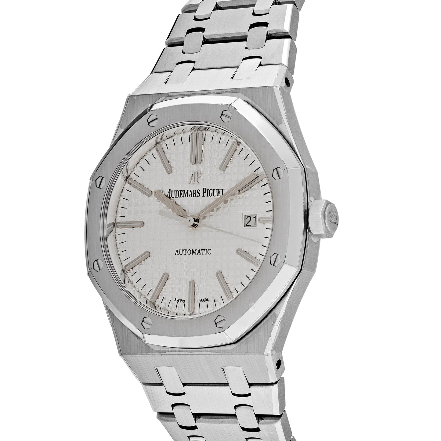 Audemars Piguet Royal Oak Selfwinding 15400ST.OO.1220ST.02 White Dial