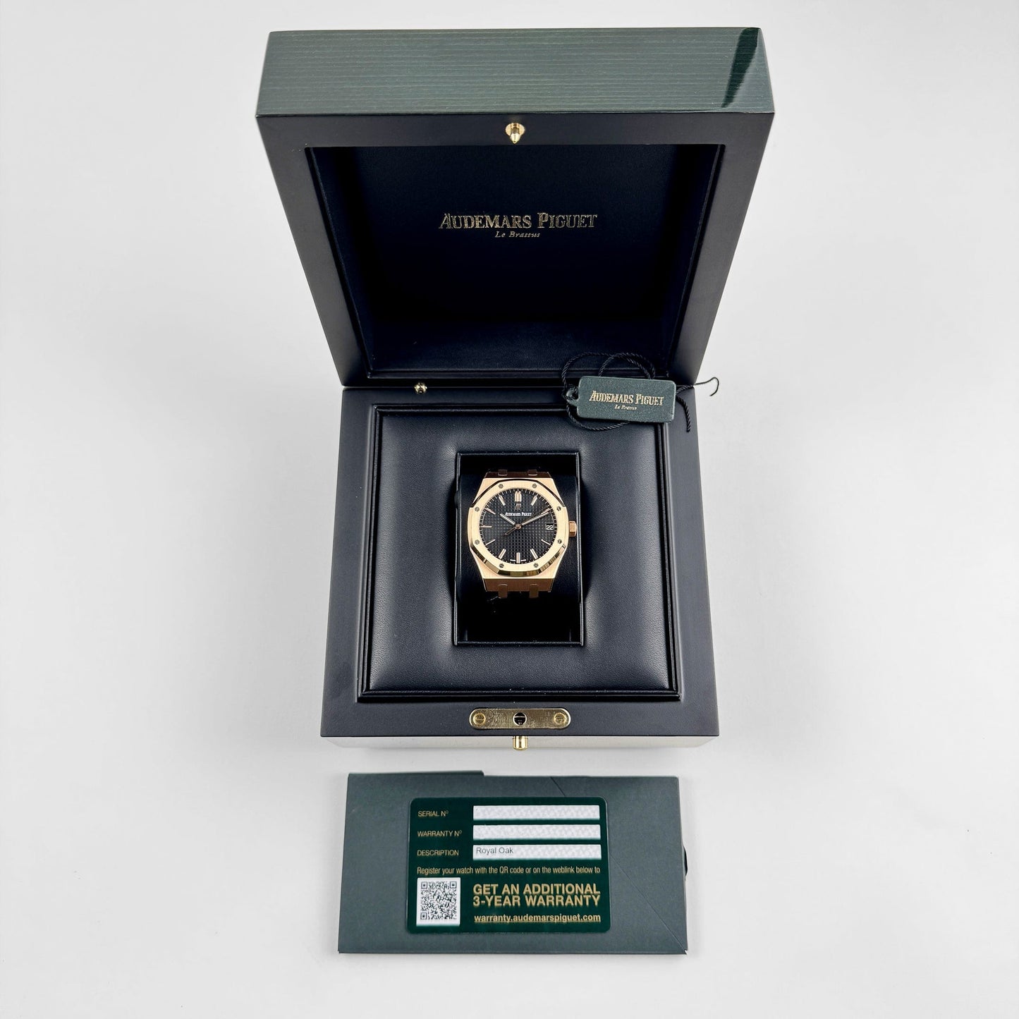 Audemars Piguet Royal Oak Selfwinding 15500OR.OO.D002CR.01 Rose Gold Black Dial (2019)