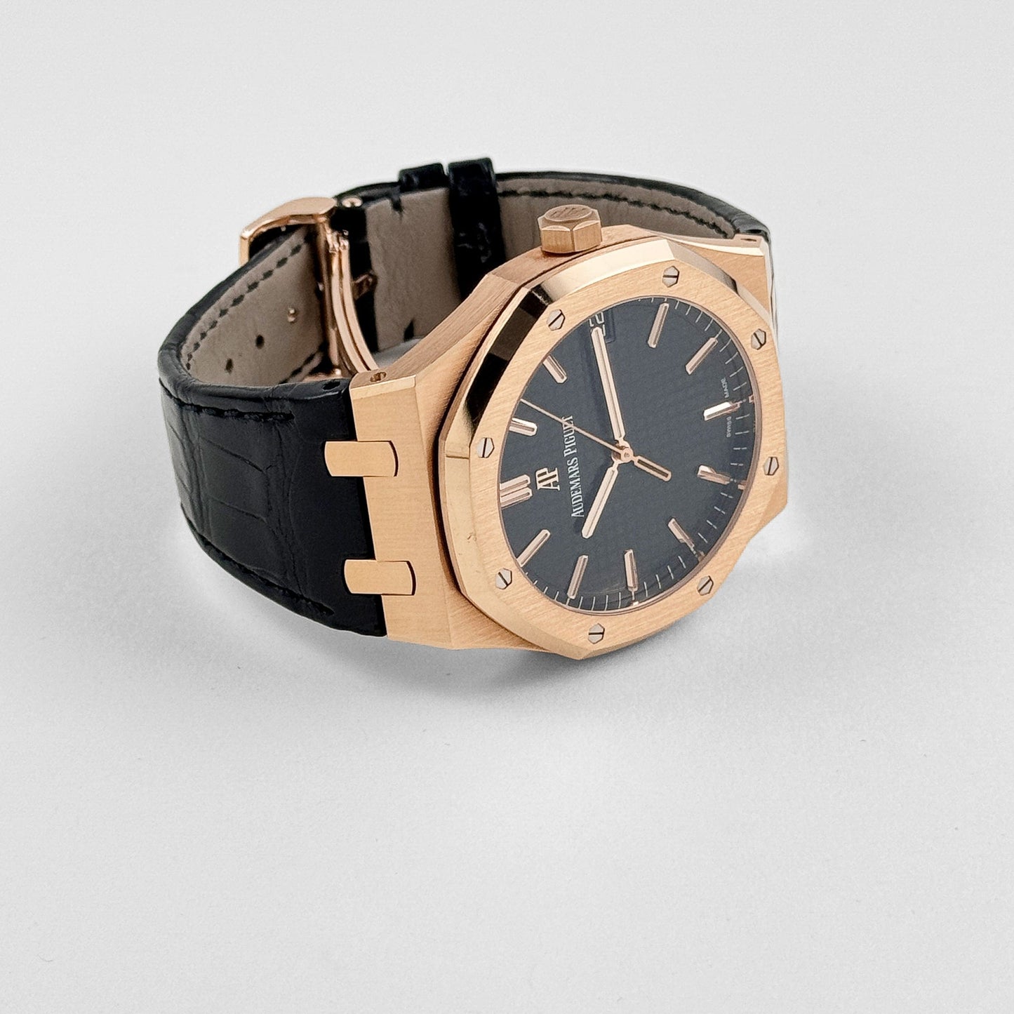 Audemars Piguet Royal Oak Selfwinding 15500OR.OO.D002CR.01 Rose Gold Black Dial (2019)