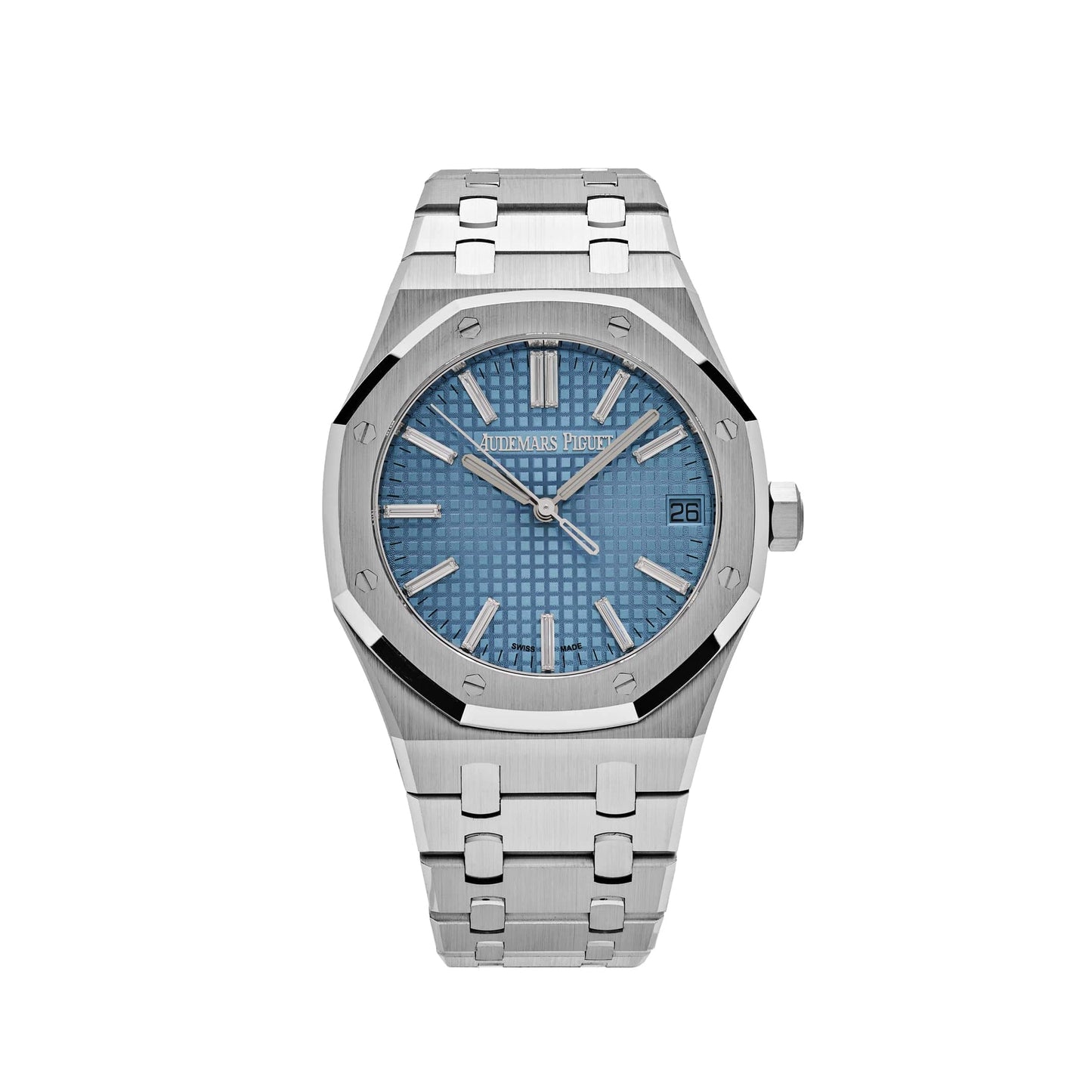 Audemars Piguet Royal Oak Selfwinding 15510BC.OO.1320BC.01 White Gold Blue Dial Limited Edition of 100
