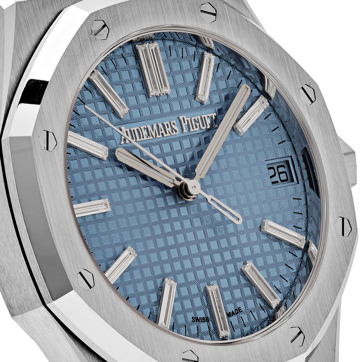 Audemars Piguet Royal Oak Selfwinding 15510BC.OO.1320BC.01 White Gold Blue Dial Limited Edition of 100