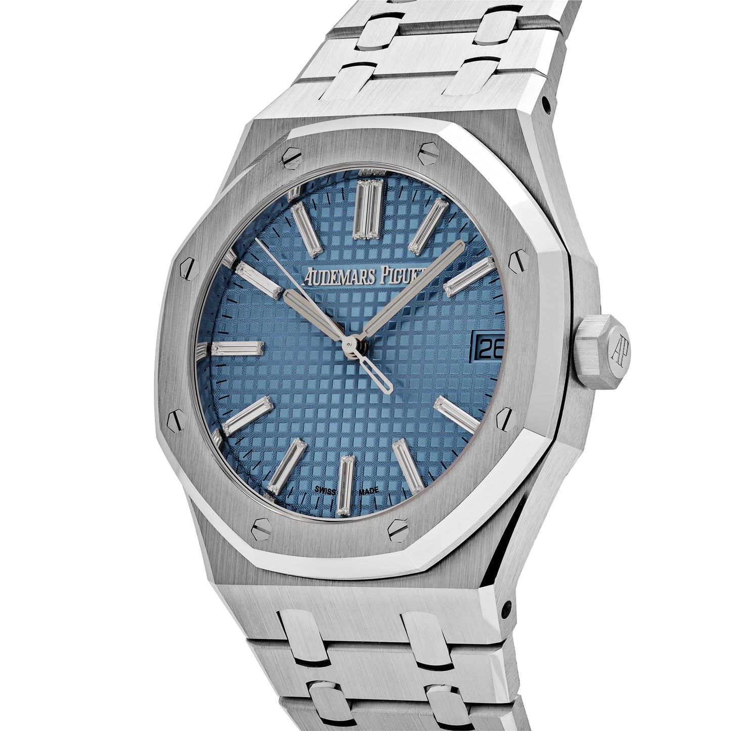 Audemars Piguet Royal Oak Selfwinding 15510BC.OO.1320BC.01 White Gold Blue Dial Limited Edition of 100