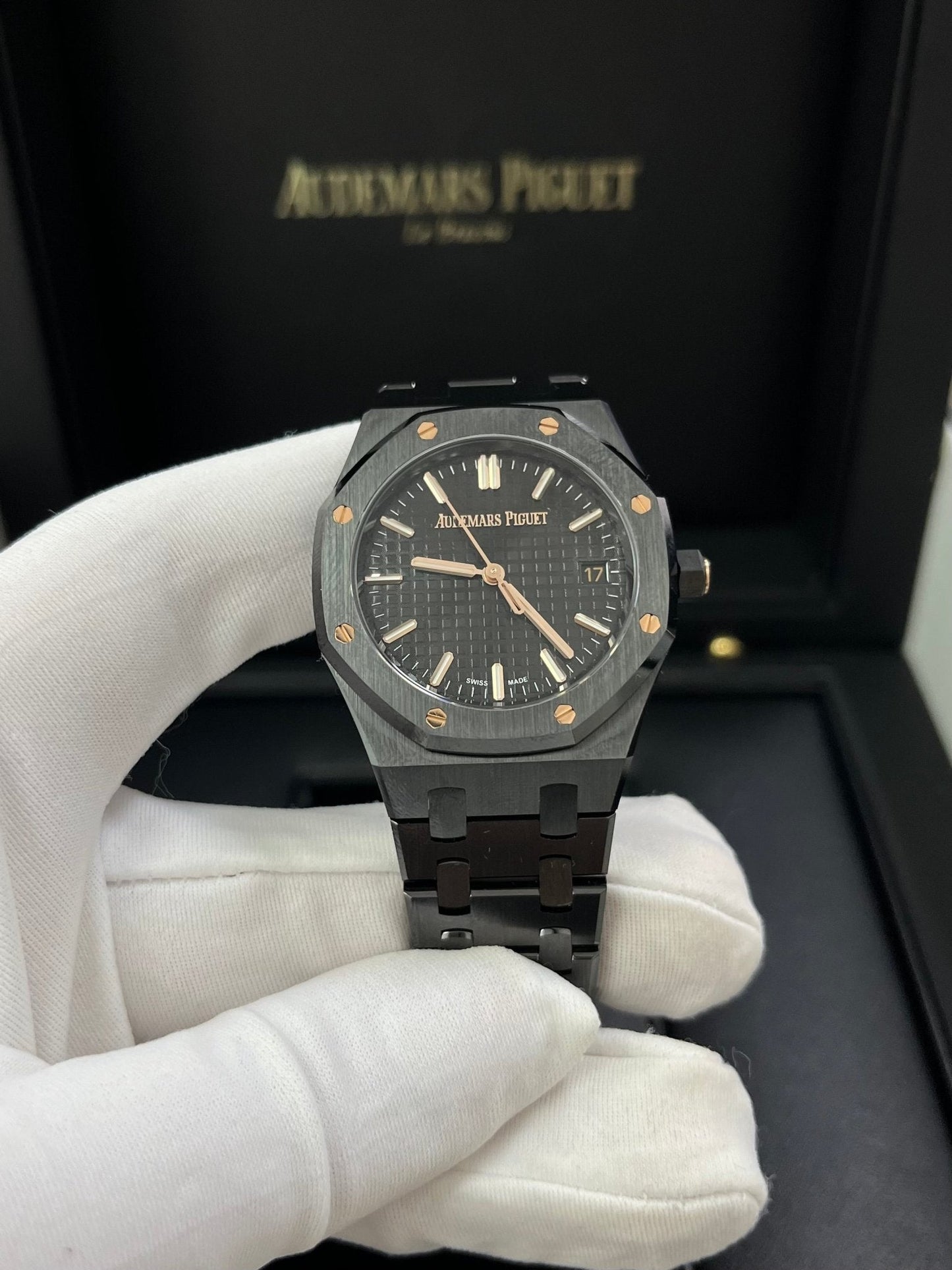 Audemars Piguet Royal Oak Selfwinding 34mm Black Ceramic 77350CE.OO.1266CE.03.A