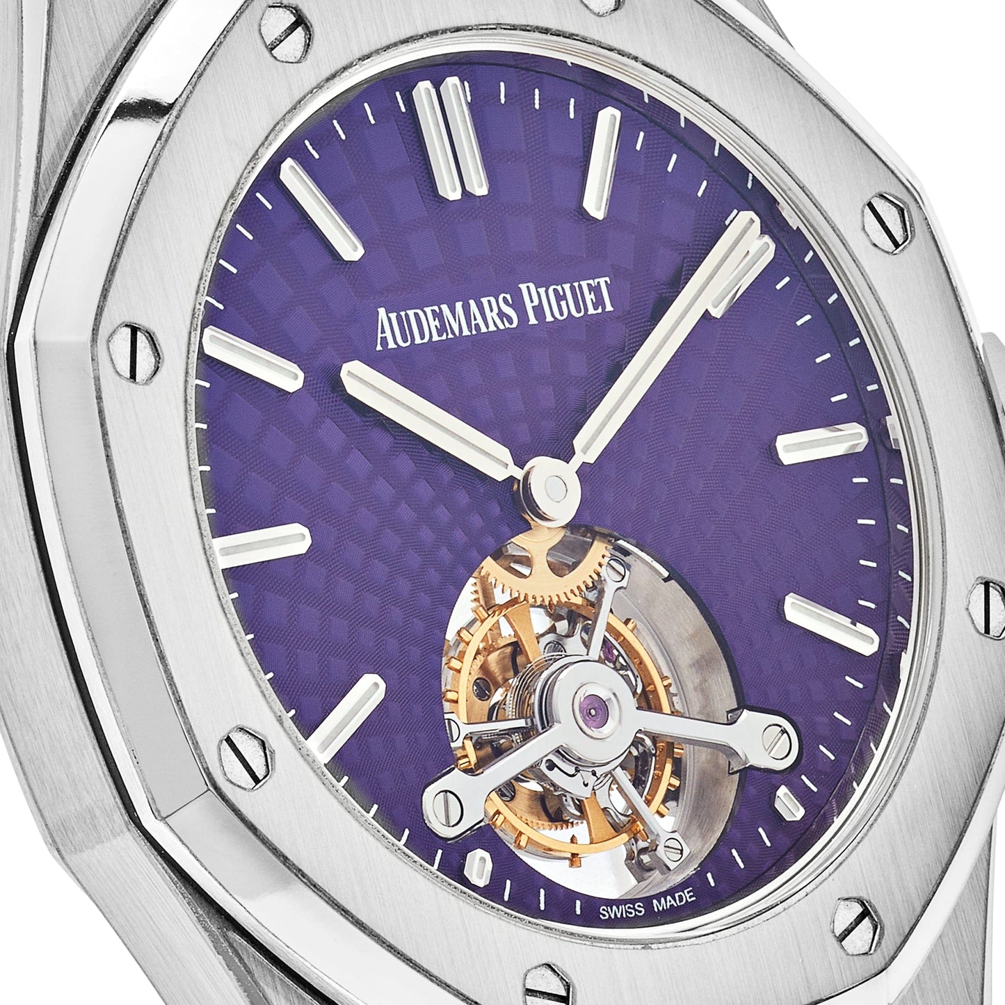 Audemars Piguet Royal Oak Tourbillon Extra Thin Purple Dial 26522ST.OO.1220ST.01