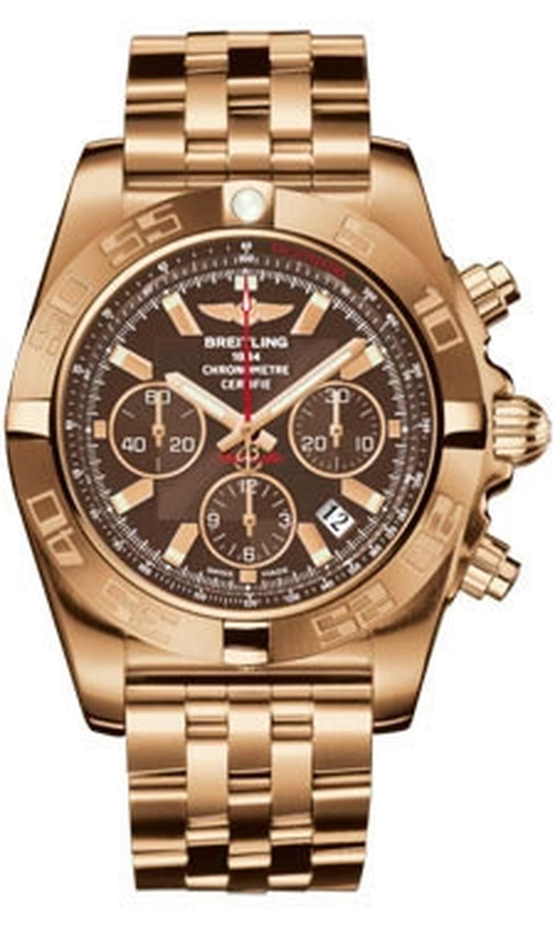 '- Chronomat 44 Rose Gold Satin Finish Special Edition