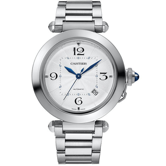 Cartier Pasha De Cartier 35mm WSPA0013 Silver Dial