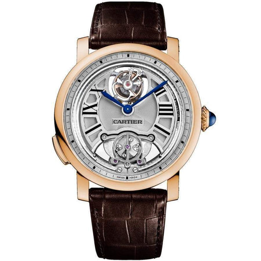 Cartier Rotonde de Cartier Minute Repeater Flying Tourbillon 45mm Openworked Dial