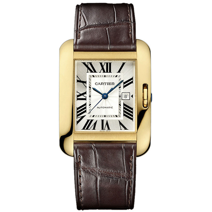 Cartier Tank Anglaise 39mm W5310030 Silver Dial