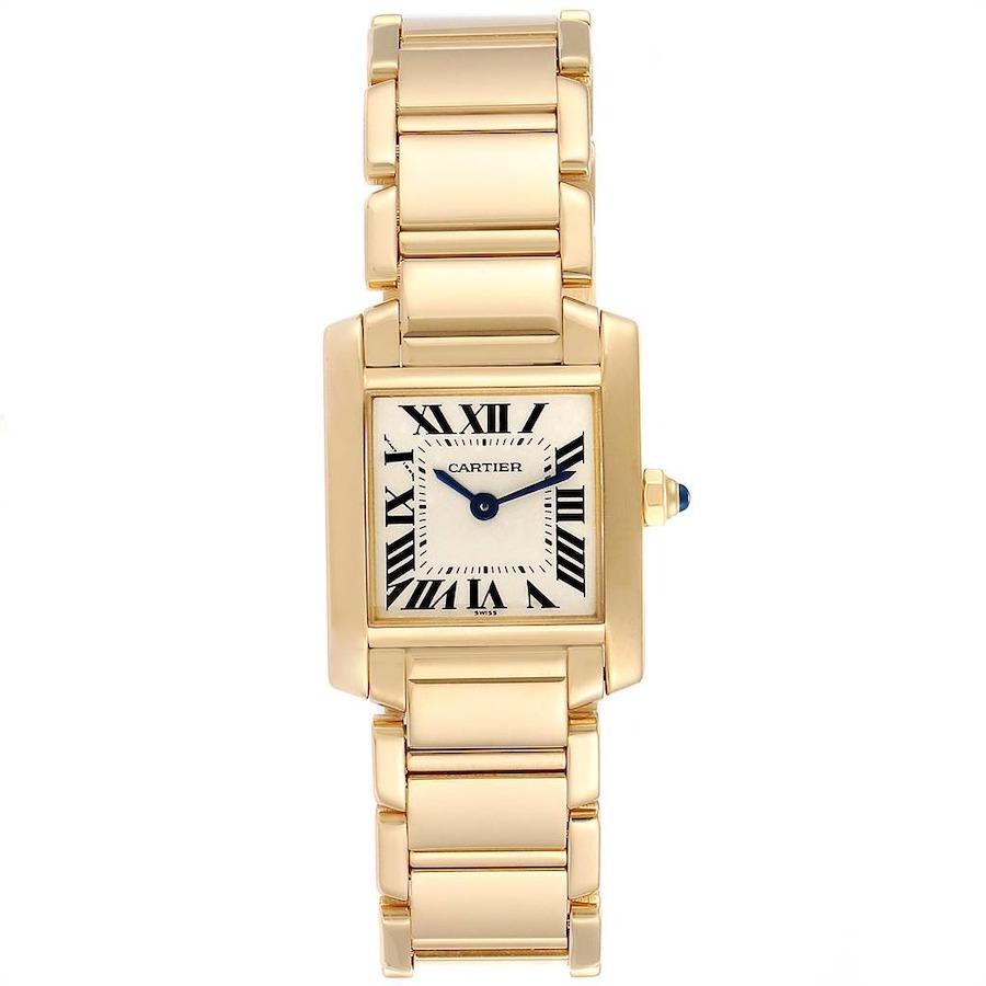 Cartier Tank Francaise 25mm W50002N2 Silver Dial
