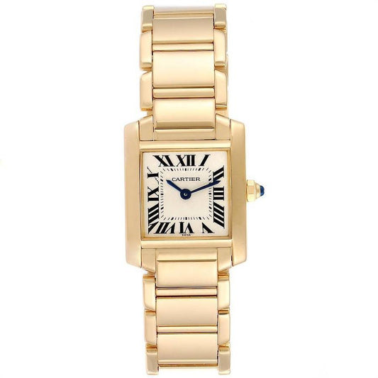 Cartier Tank Francaise 25mm W50002N2 Silver Dial