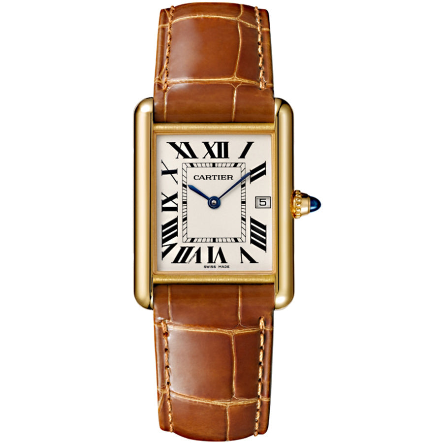 Cartier Tank Louis 33mm Quartz W1529756 Silver Dial