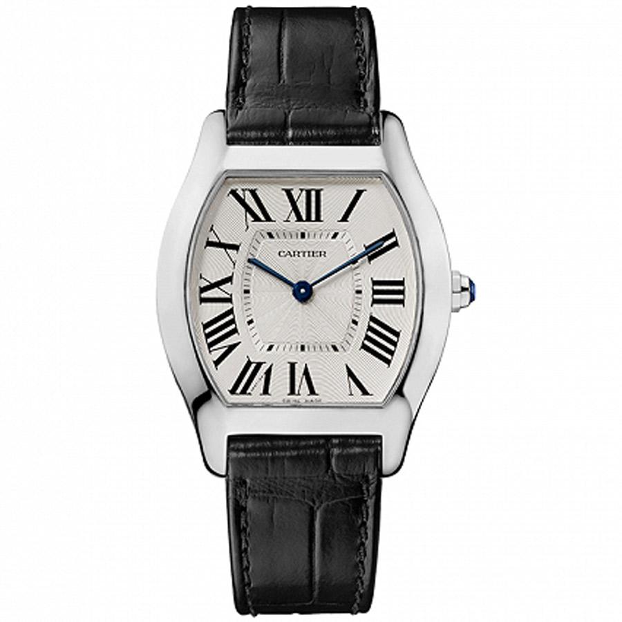 Cartier Tortue 39mm W1556363 Silver Dial