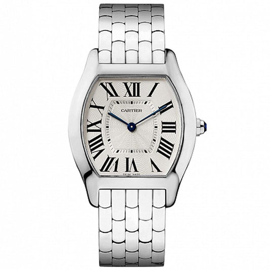 Cartier Tortue 39mm W1556367 Silver Dial
