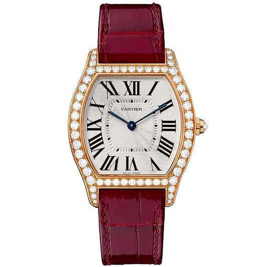 Cartier Tortue 39mm WA501008 Silver Dial