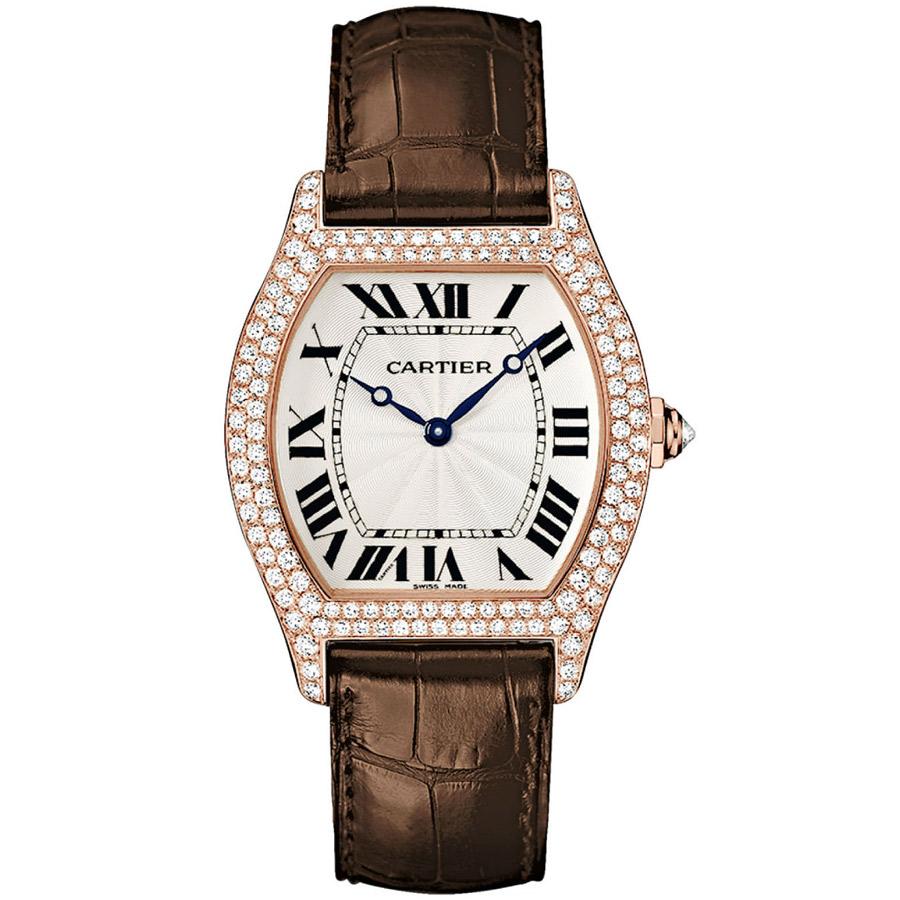 Cartier Tortue 43mm WA503951 Silver Dial