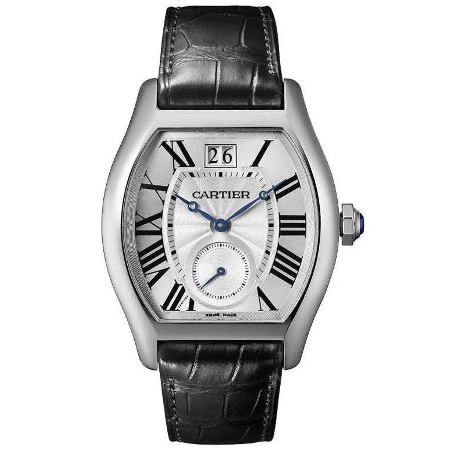 Cartier Tortue 48mm W1556233 Silver Dial