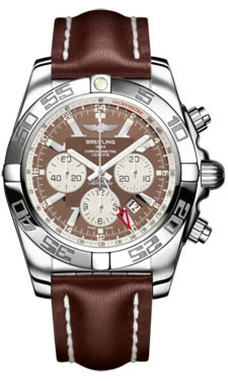 '- Chronomat GMT Leather Strap