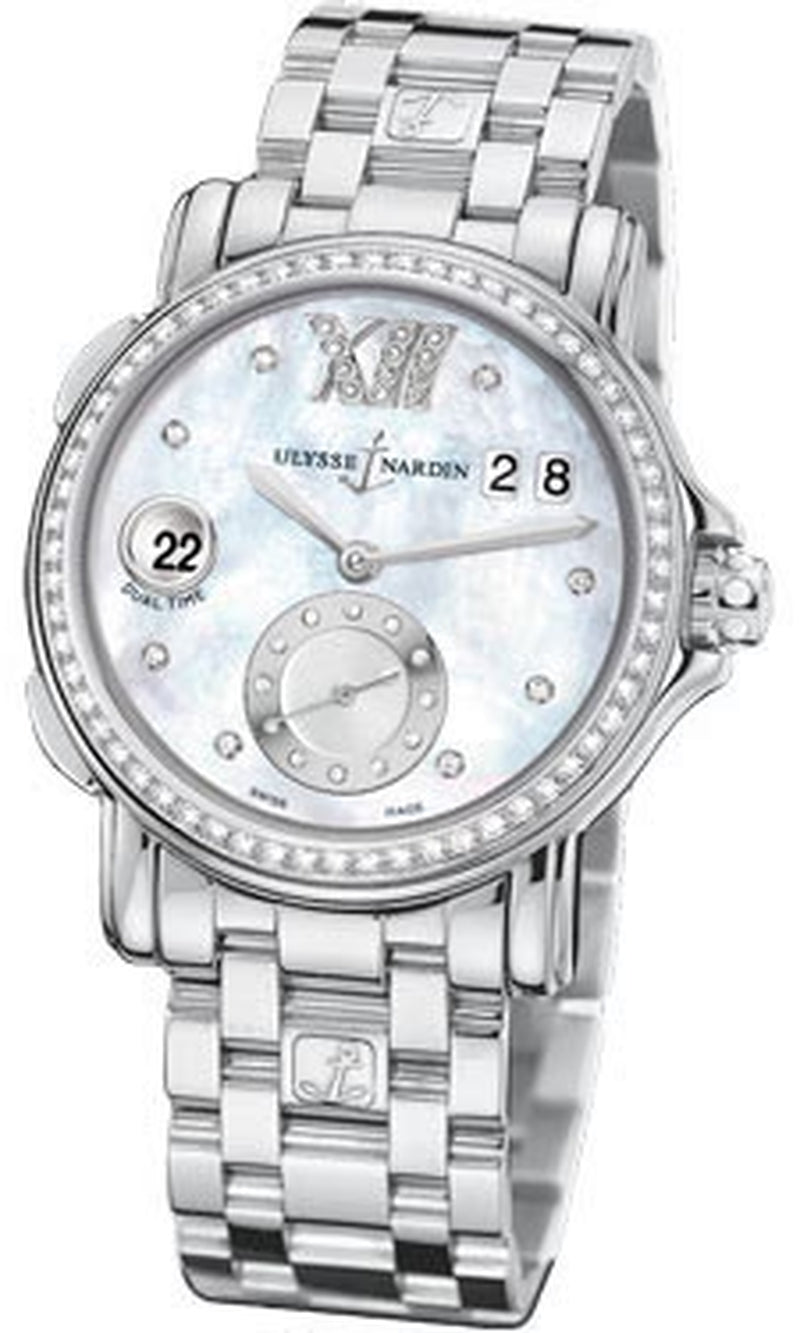 '- Dual Time Lady - Stainless Steel - Bracelet