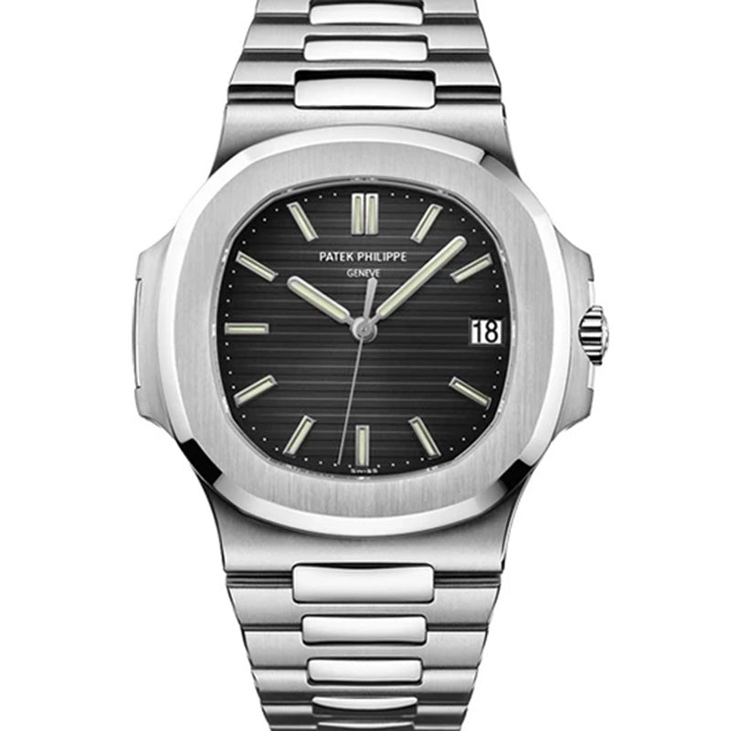 Patek Philippe Nautilus 3711/1G White Gold Black Dial