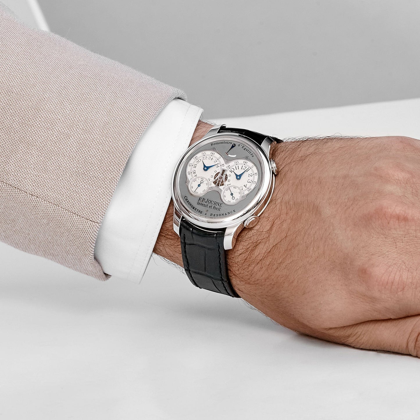 F.P.Journe Chronomètre À Résonance Ref. RQ Platinum Silver Dial (2021)