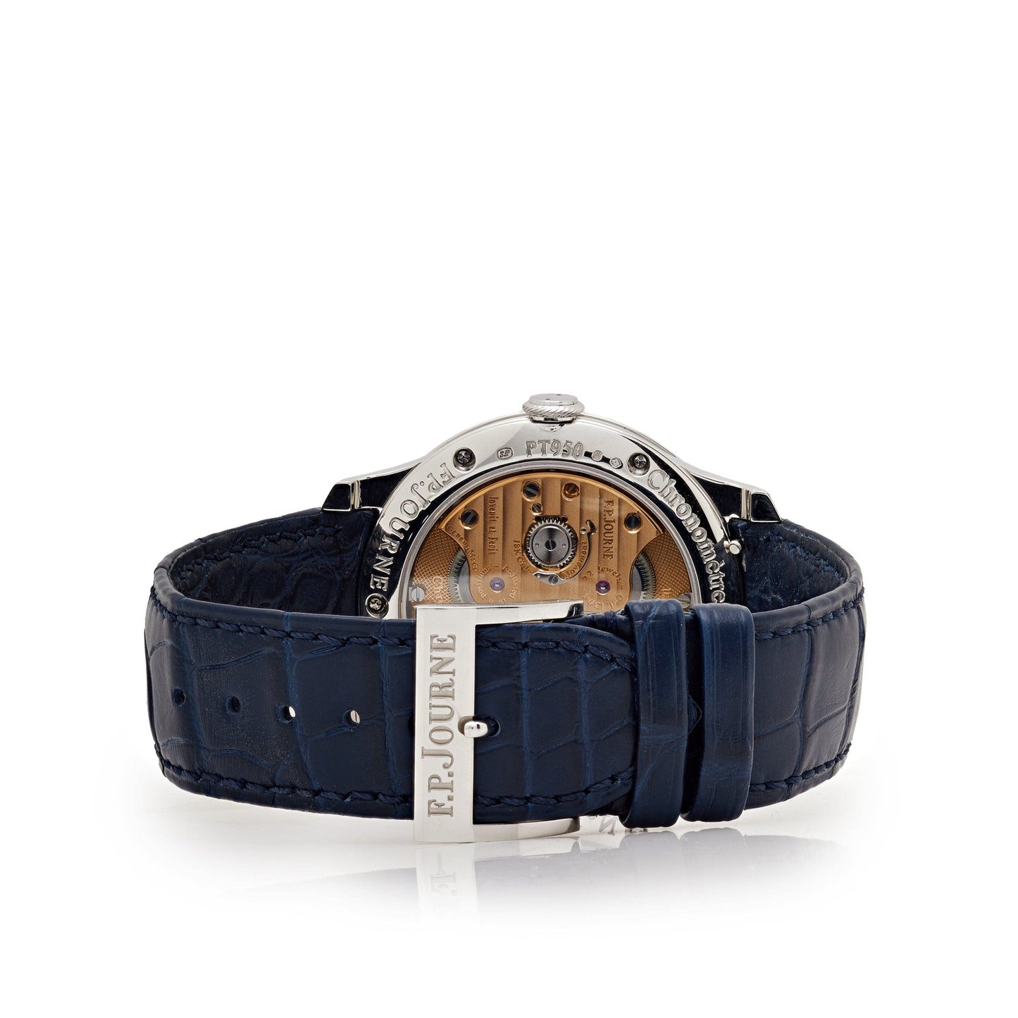 F.P.Journe Chronomètre Souverain Classique Edition Platinum  Silver Dial