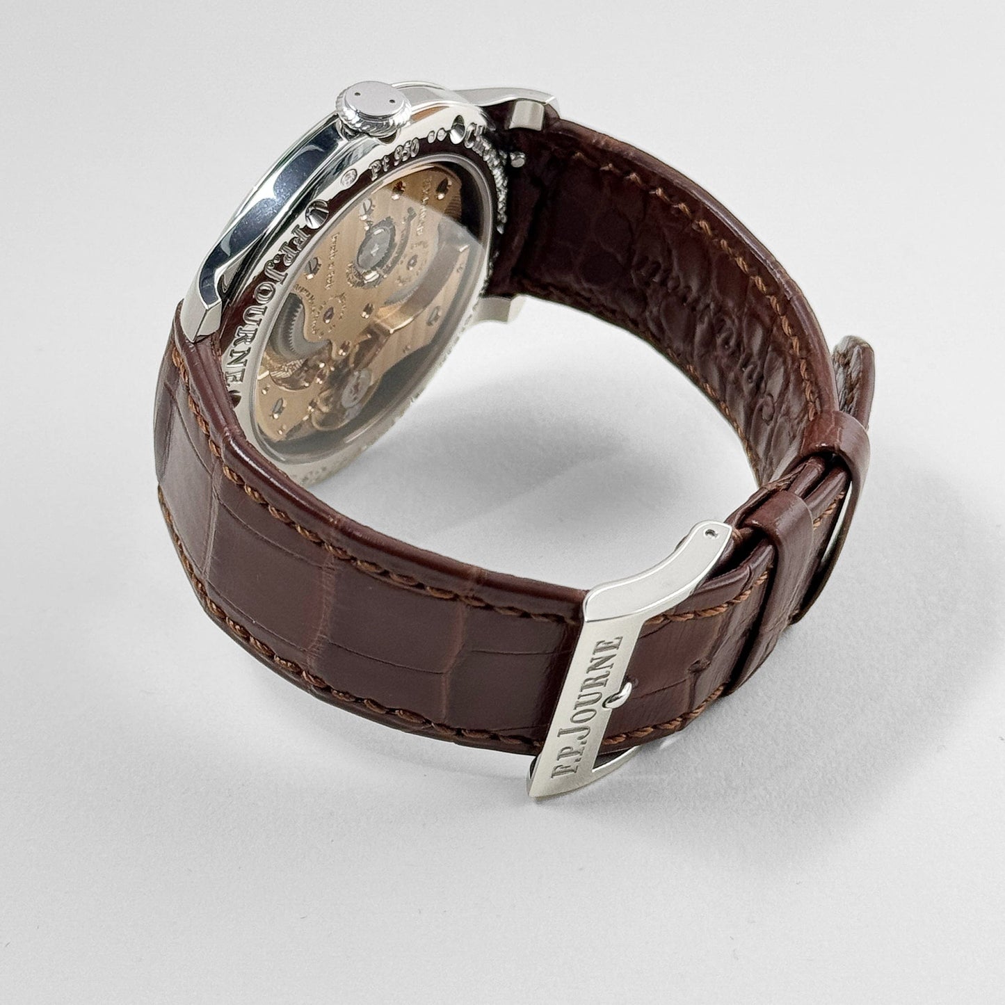 F.P.Journe Chronomètre Souverain Platinum 'Havana' Brown Dial