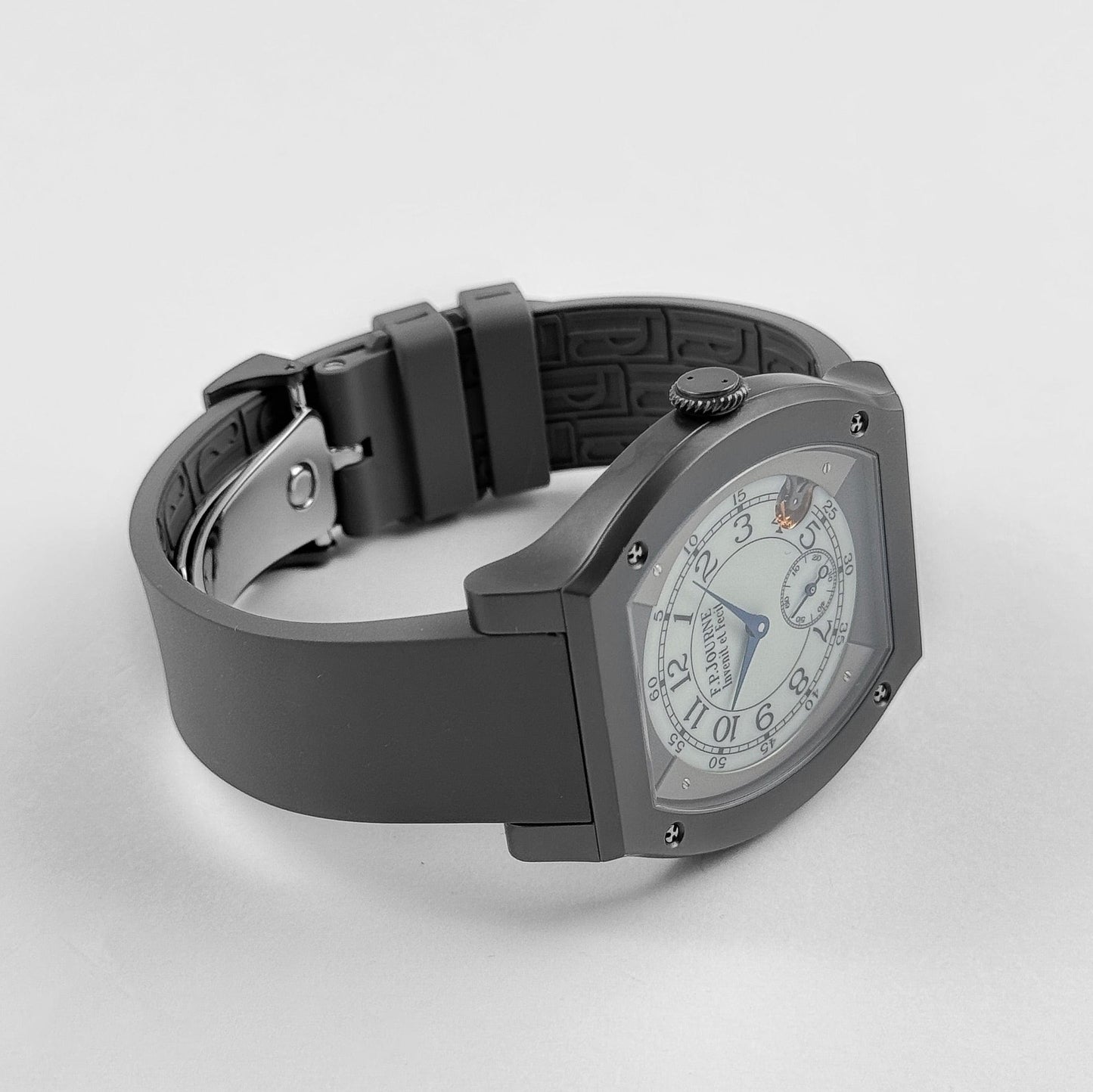 F.P.Journe Élégante 48 Ref. ELHT Titalyt Luminescent White Dial (2019)