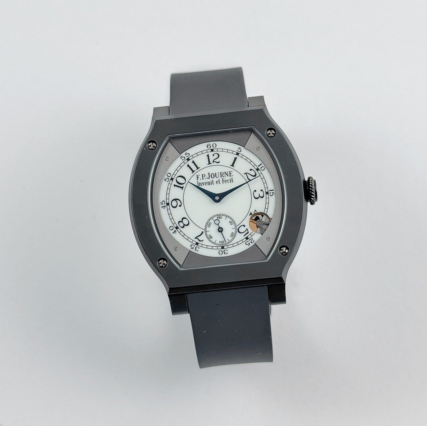 F.P.Journe Élégante 48 Ref. ELHT Titalyt Luminescent White Dial (2019)