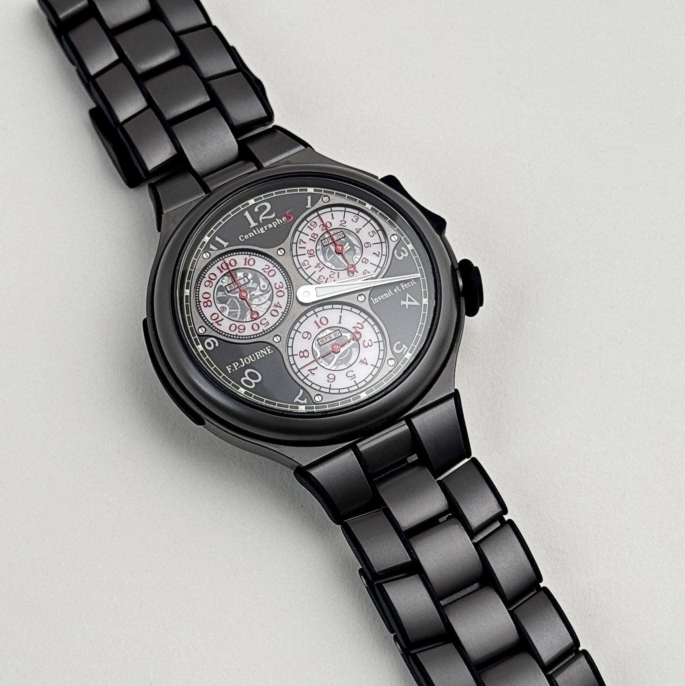 F.P.Journe Linesport Centigraphe Grey Dial Titanium