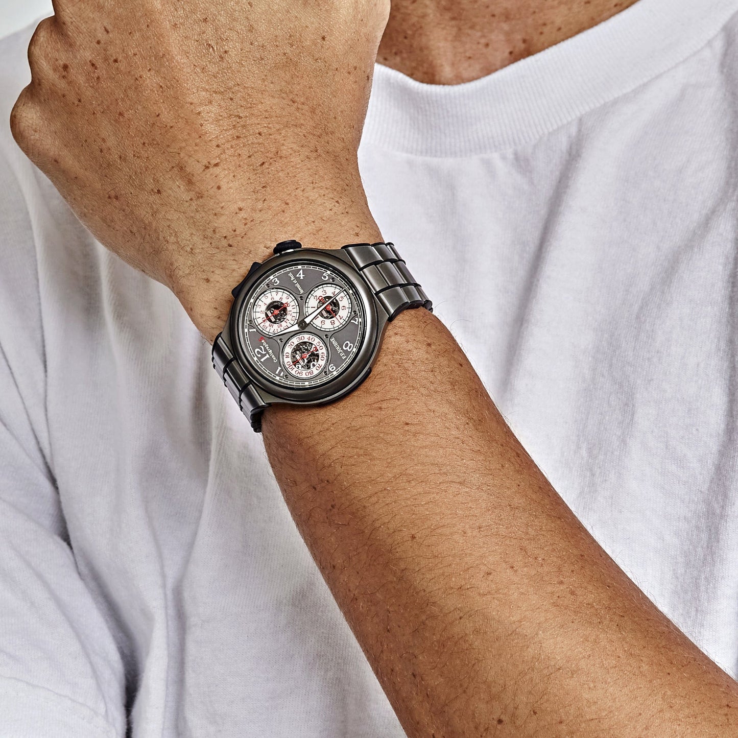 F.P.Journe Linesport Centigraphe Grey Dial Titanium