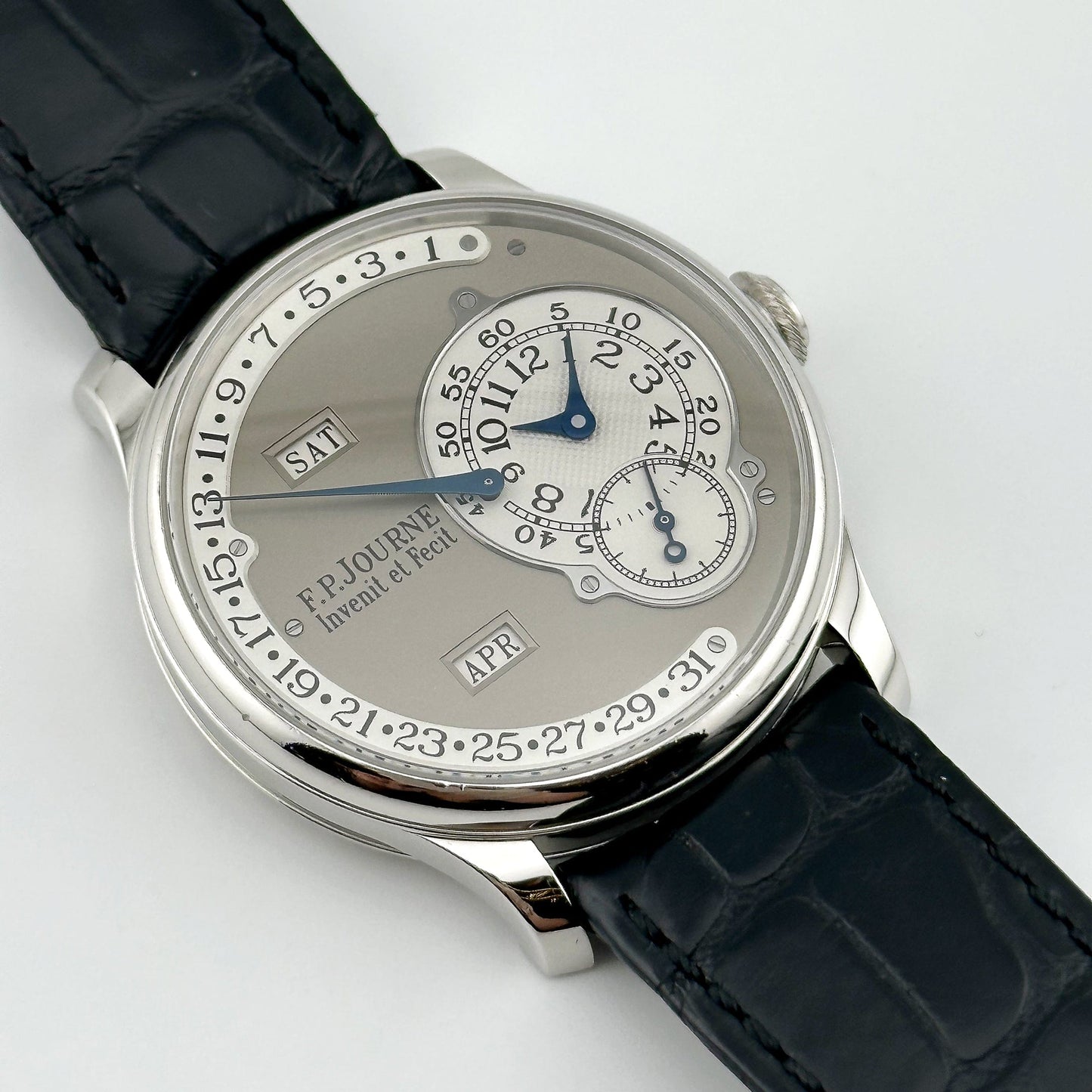 F.P.Journe Octa Calendrier Platinum Silver Opaline Dial (2004)