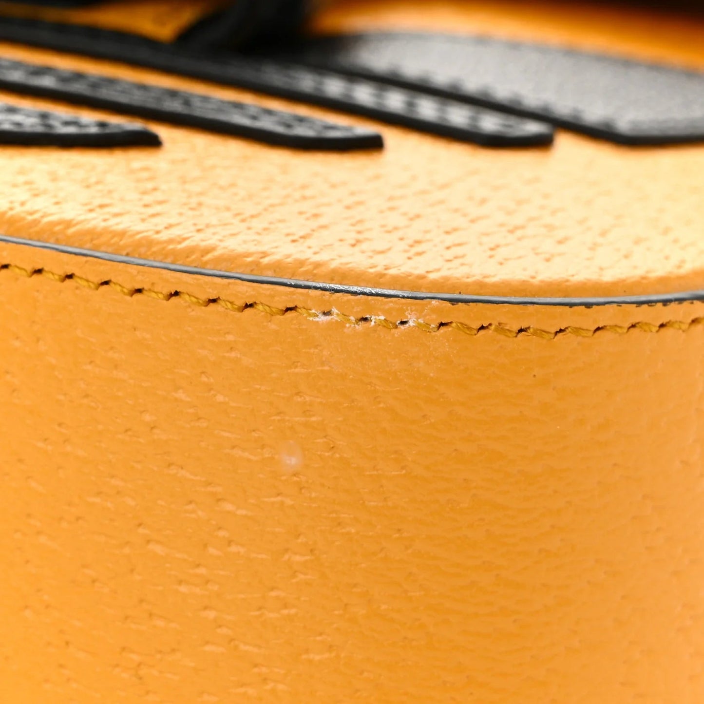 X adidas Textured Dollar Calfskin Web Trefoil Mini Horsebit 1955 Shoulder Bag Crop Black