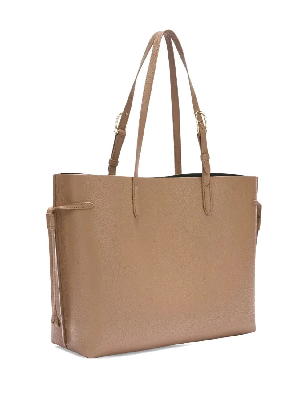 " AVA" DOUBLE CALF LEATHER LARGE TOTE BAG