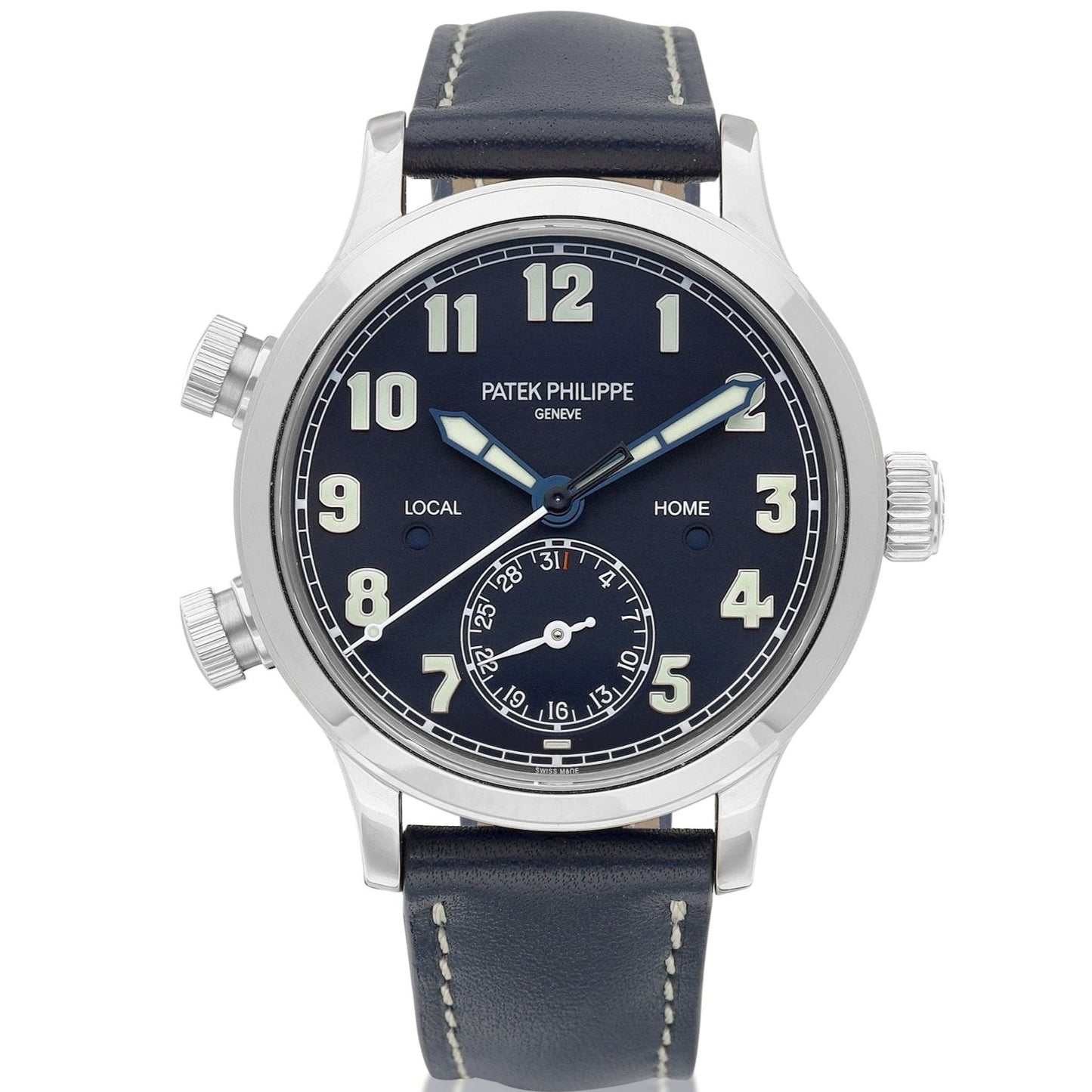 Patek Philippe Calatrava 37.5mm Blue Varnished Dial White Gold 7234G-001