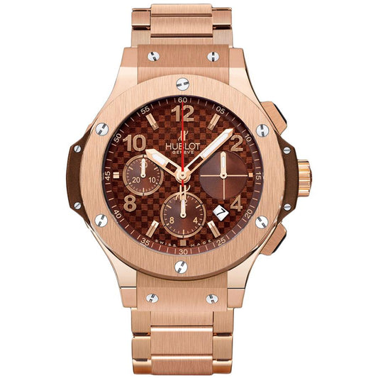 Hublot Big Bang Chronograph 41mm 341.PC.3380.PC Chocolate Carbon Dial