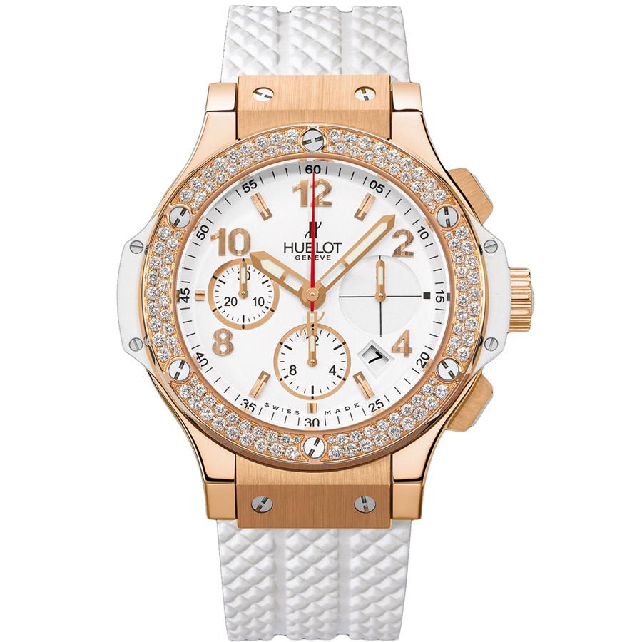 Hublot Big Bang Chronograph 41mm 341.PE.2010.RW.1104 White Dial