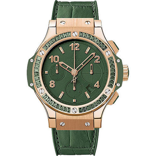 Hublot Big Bang Chronograph Tutti Frutti 41mm 341.PV.5290.LR.1917 Green Dial