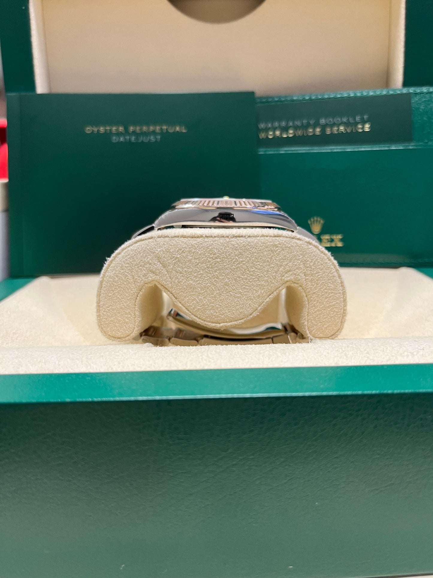 Rolex Datejust 41 Oyster Bracelet Chocolate Dial Fluted Bezel (Ref # 126331-0001)