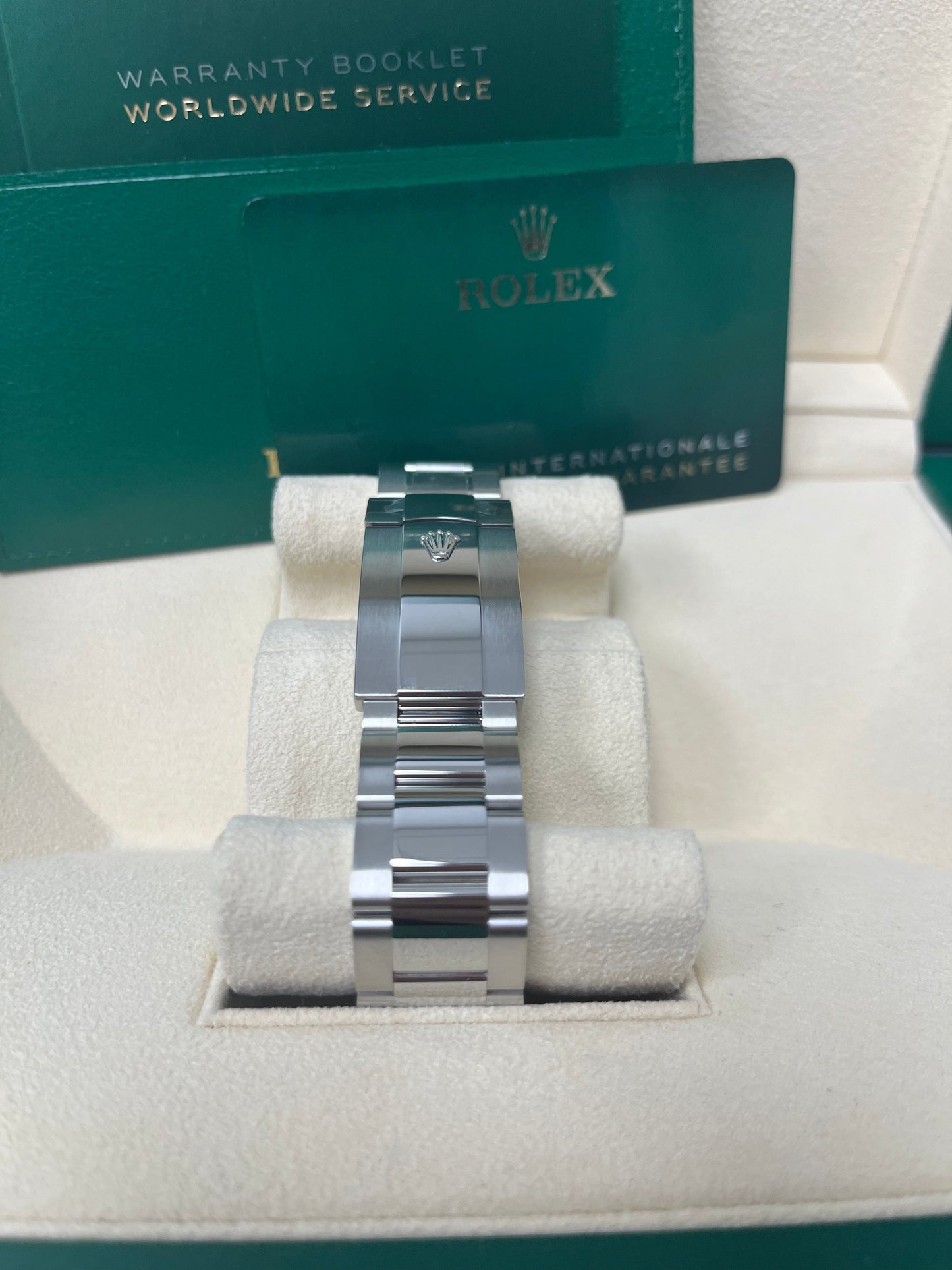 Rolex Sky-Dweller 18k White Gold 42mm Black Dial - Steel Bracelet (Ref# 326934)