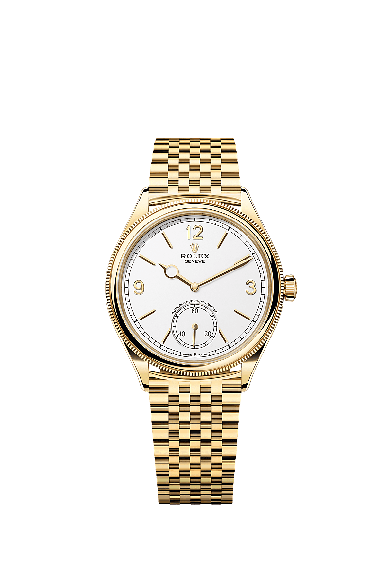 Unworn 2025, Rolex Perpetual 1908, 18k Yellow Gold, 39mm, Ref# 52508-0008, box and papers