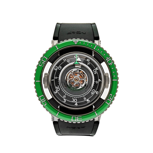 MB&F Horological Machine 70.TGL.B Aquapod HM7 Titanium Green Limited Edition of 50